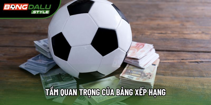 Tầm quan trọng của bảng xếp hạng Tầm quan trọng của bảng xếp hạng